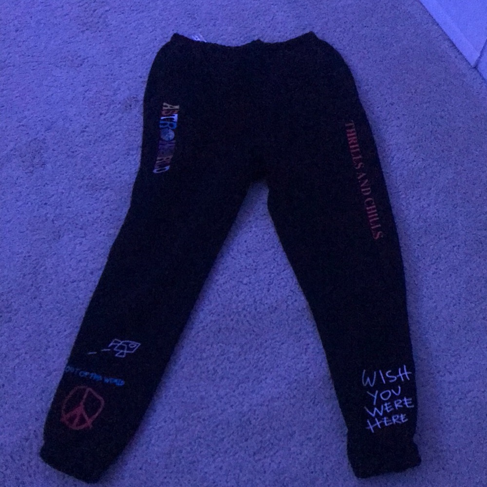 Travis Scotts Astroworld Sweatpants Unisex